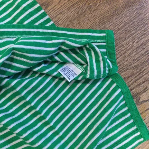 Polo Ralph Lauren Classic Fit Striped Mesh Polo Shirt - Picture 8 of 8